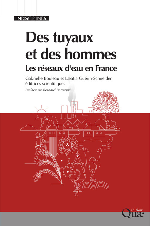 ebook cover of Des tuyaux et des hommes, by Gabrielle Bouleau, Laetitia Guérin-schneider