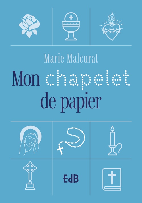 Couverture ebook de Mon chapelet de papier, de Marie Malcurat