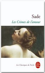 ebook cover of Les Crimes de l'amour, by Donatien-Alphonse-François de Sade