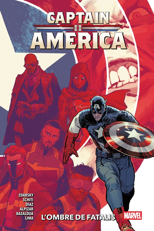 Couverture ebook de Captain America (2025) T02, de Chip Zdarsky