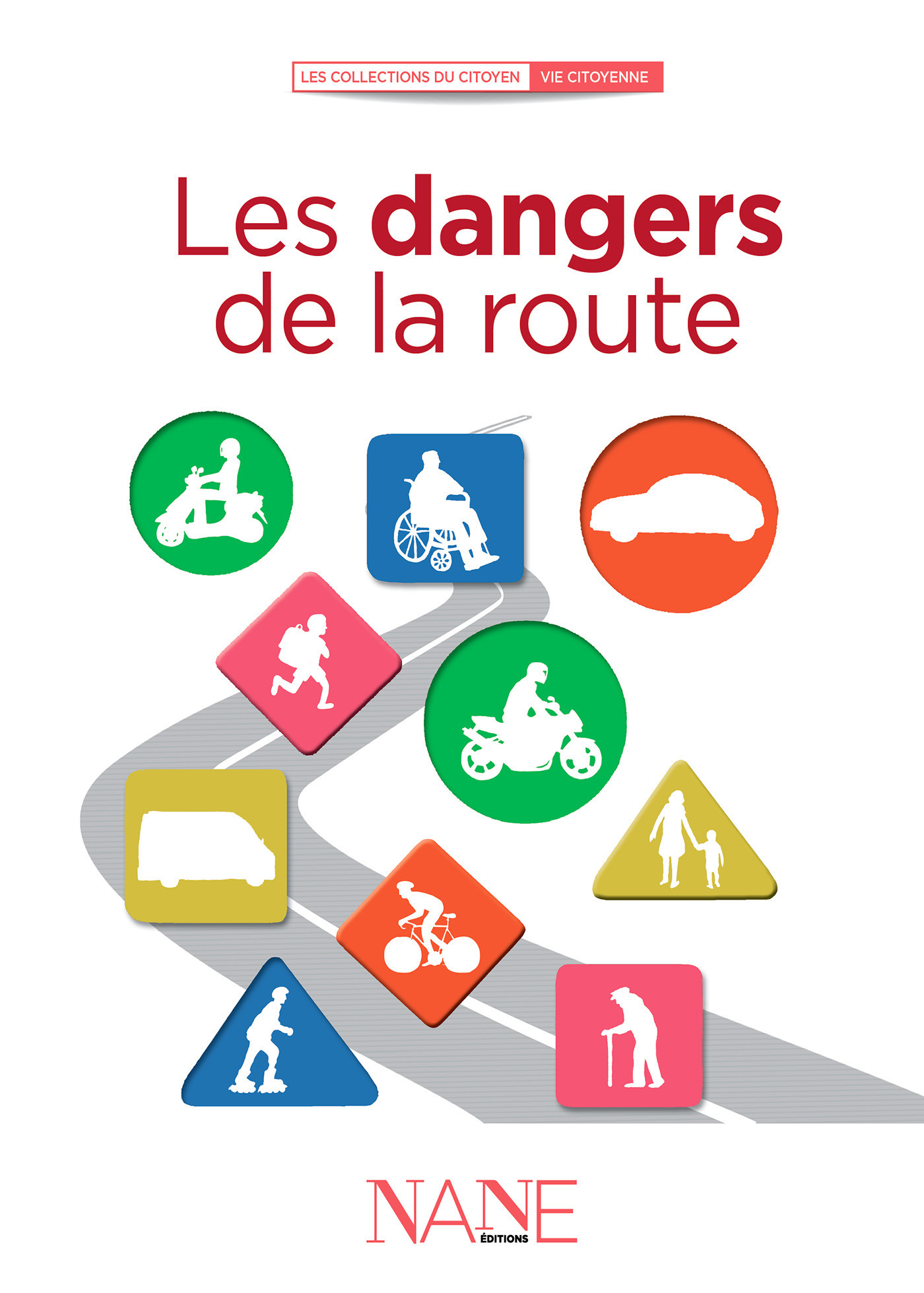 Couverture ebook de Les dangers de la route, de Dominique de Margerie