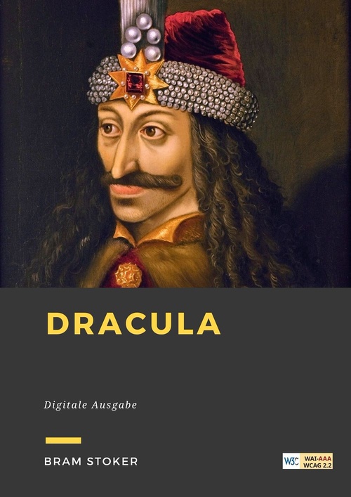 Couverture ebook de Dracula, de Bram Stoker