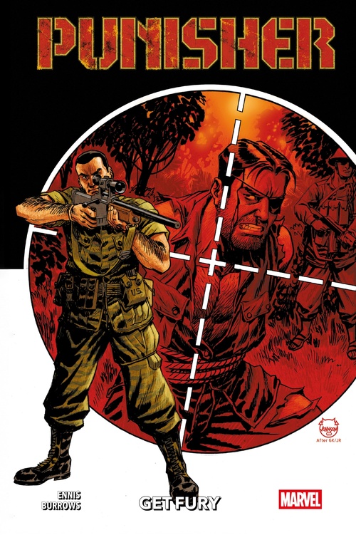 ebook cover of Punisher : Get Fury, by Garth Ennis