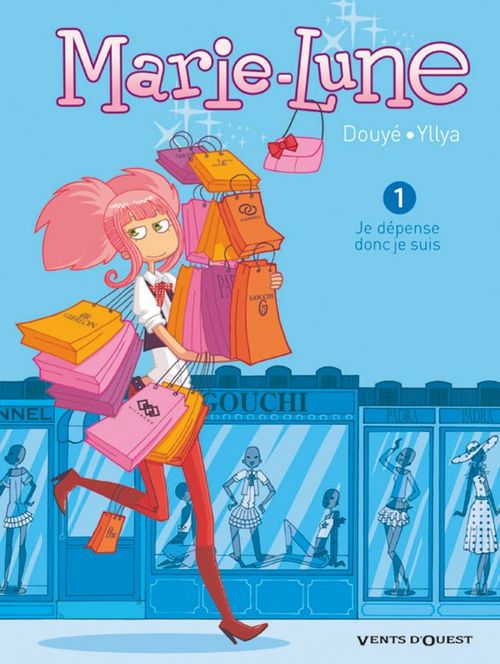 ebook cover of Marie Lune - Tome 01, by Yllya