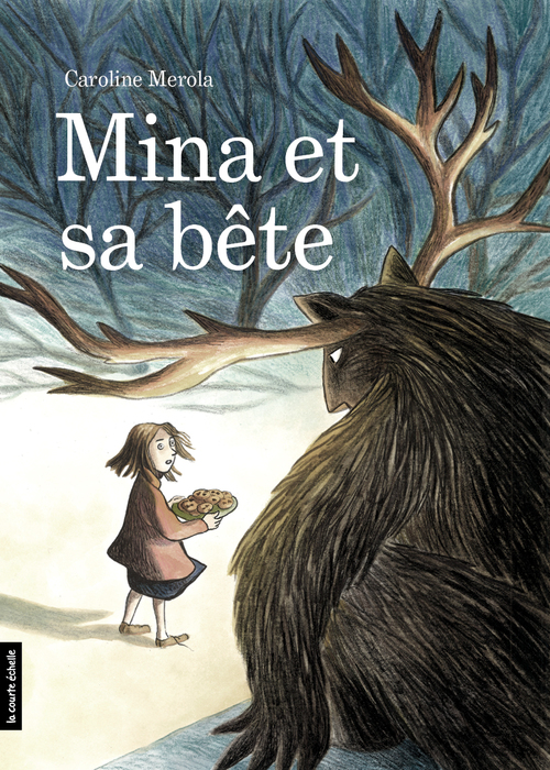ebook cover of Mina et sa bête, by Caroline Merola