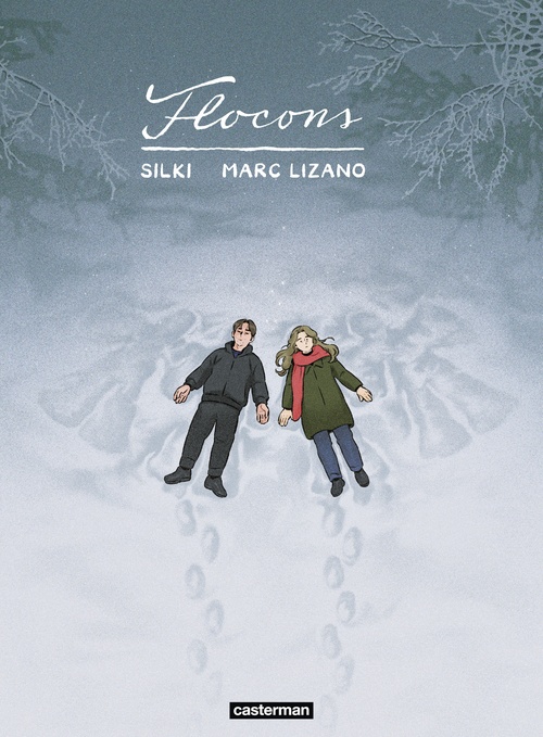 ebook cover of Flocons, by Marc Lizano, Silki