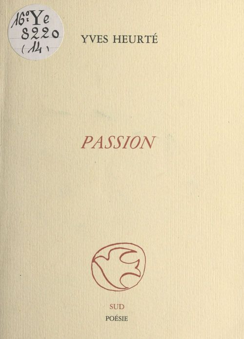 Couverture ebook de Passion, de Yves Heurte