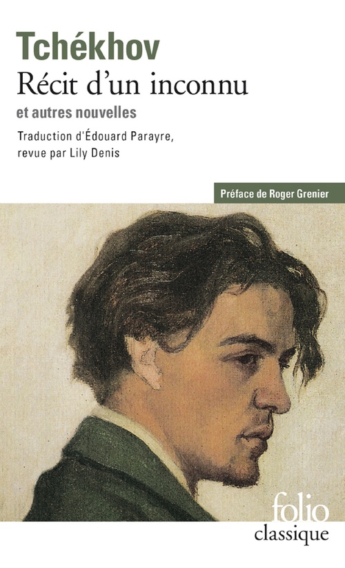 Couverture ebook de Récit d'un inconnu et autres nouvelles, de Anton Tchekhov