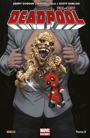 ebook cover of All-New Deadpool T05, by Gerry Duggan, Scott Koblish, Matteo Lolli
