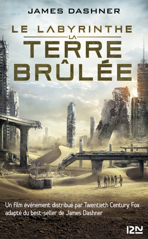 ebook cover of L'épreuve - tome 2 La Terre brûlée, by James Dashner
