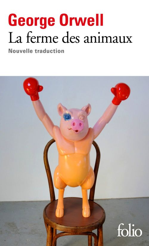 Couverture ebook de La ferme des animaux, de George Orwell