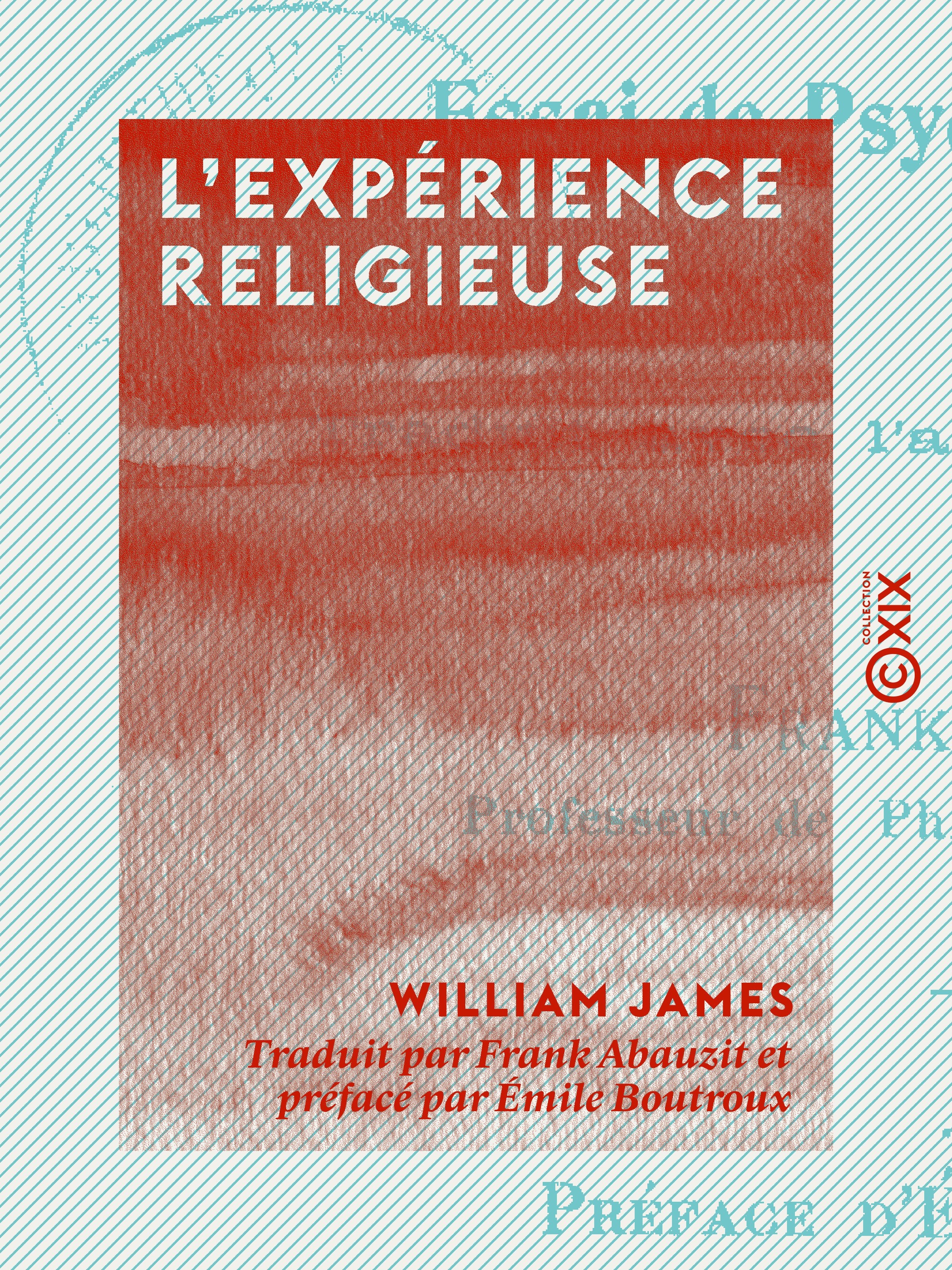 Couverture ebook de L'Expérience religieuse, de Emile Boutroux, William James