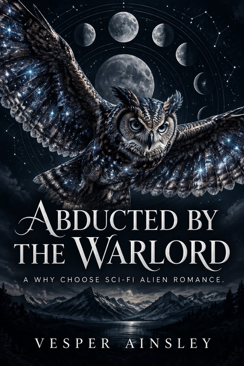 Couverture ebook de Abducted by the Warlord, de Vesper Ainsley