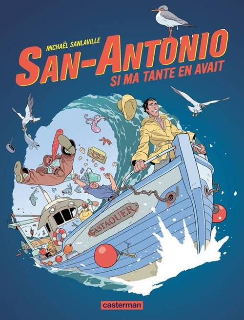 ebook cover of San-Antonio (Tome 2) - Si ma tante en avait, by Michaël Sanlaville