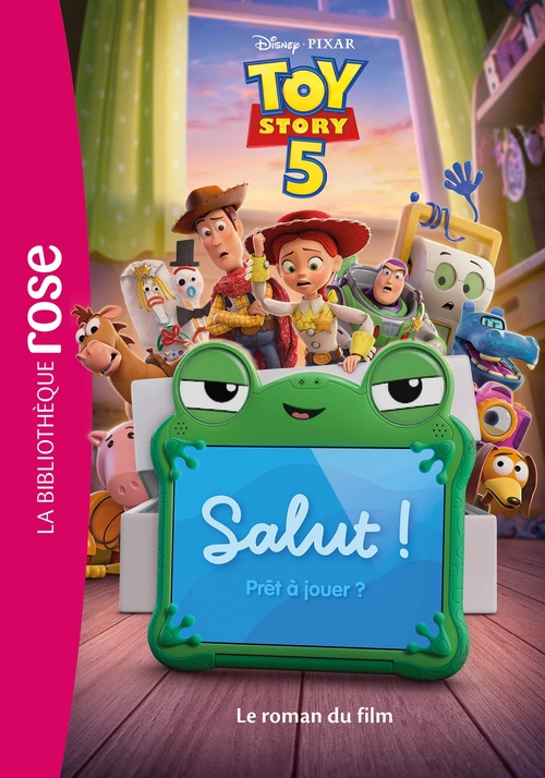 Couverture ebook de Bibliothèque Disney, Toy Story 5 - Le roman du film, de Disney