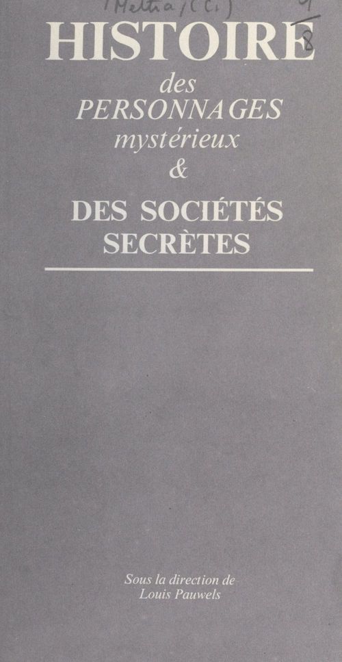 ebook cover of Rabelais secret, by Claude Mettra
