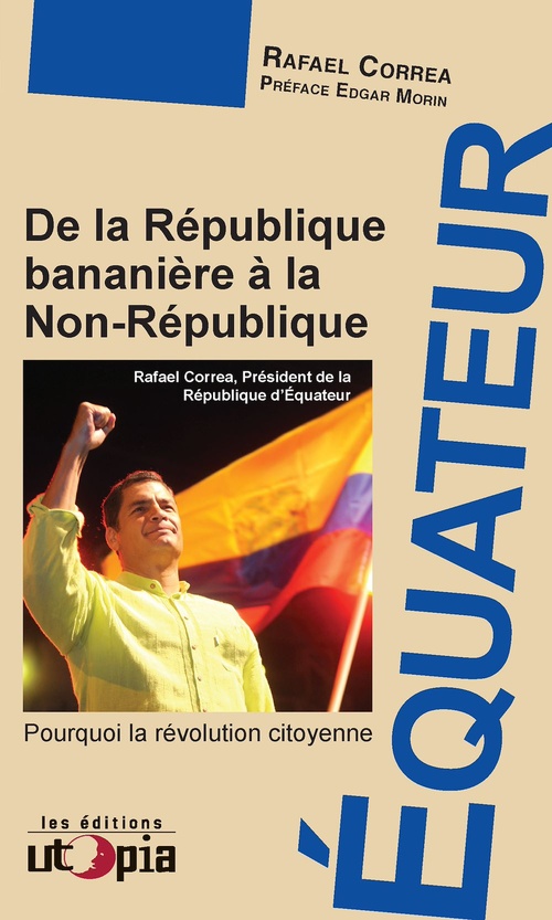 Couverture ebook de Équateur, de Rafael Correa