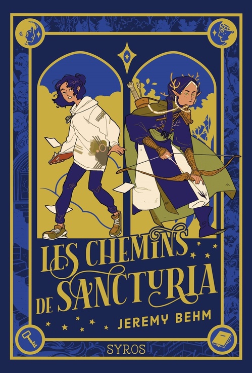 ebook cover of Les chemins de Sancturia, by Jérémy Behm