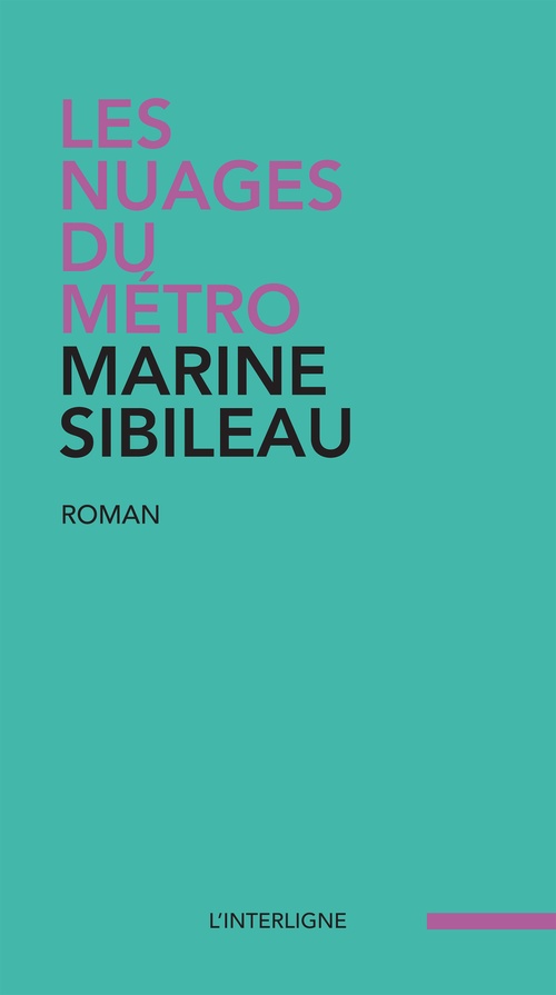 Couverture ebook de Les nuages du métro, de Marine Sibileau