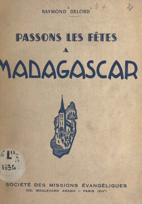 ebook cover of Passons les fêtes à Madagascar, by Raymond Delord