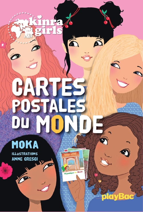 Couverture ebook de Kinra Girls - Cartes postales du monde - Tome 10, de Moka