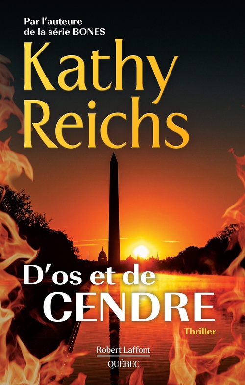 ebook cover of D'os et de cendre, by Kathy Reichs