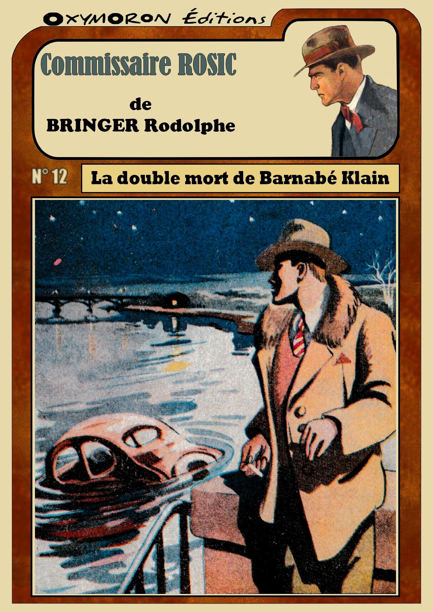 ebook cover of La double mort de Barnabé Klain, by Rodolphe Bringer
