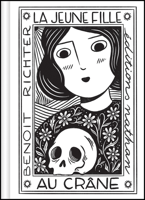 Couverture ebook de La jeune fille au crâne, de Benoît Richter