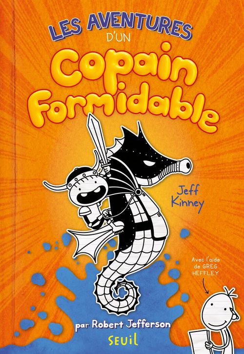 Couverture ebook de Les Aventures d'un Copain Formidable, de Jeff Kinney