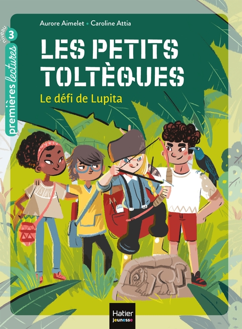 Couverture ebook de Les petits toltèques - Le défi de Lupita CP/CE1 6/7 ans, de Aurore Aimelet