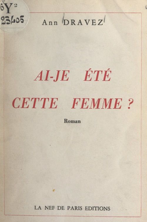 Couverture ebook de Ai-je été cette femme ?, de Ann Dravez