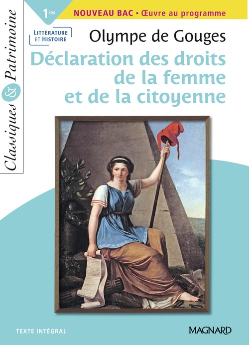 ebook cover of La Déclaration des droits de la femme et de la citoyenne - Classiques et Patrimoine, by Olympe de Gouges
