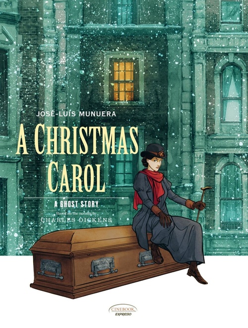 Couverture ebook de A Christmas Carol - A Ghost Story, de José-Luis Munuera