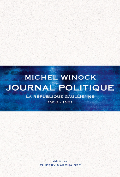 Couverture ebook de Journal politique, de Michel Winock