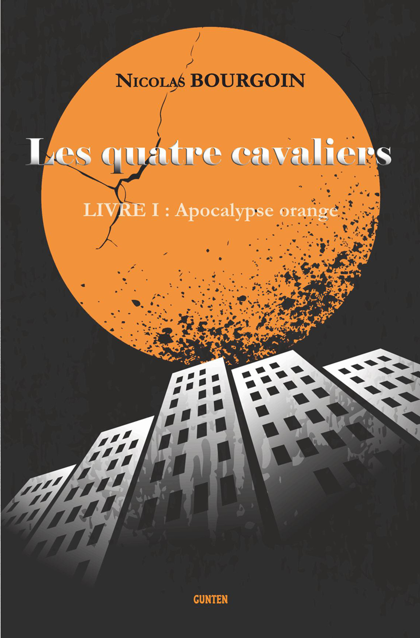 ebook cover of Les quatre cavaliers, by Nicolas Bourgoin