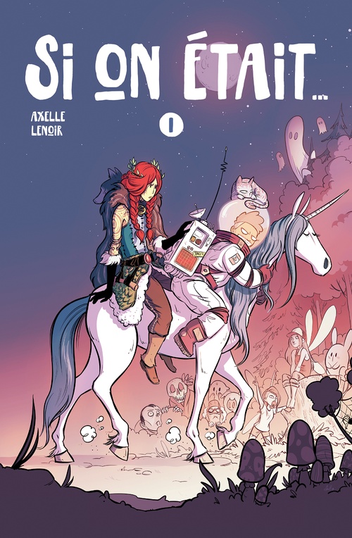 Couverture ebook de Si on était..., de Axelle Lenoir