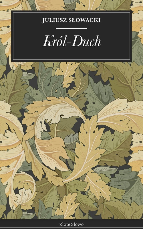 ebook cover of Król-Duch, by Juliusz Slowacki