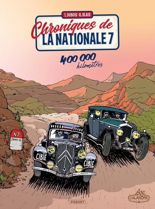 ebook cover of Chroniques de la Nationale 7 T3, by Romain Blais