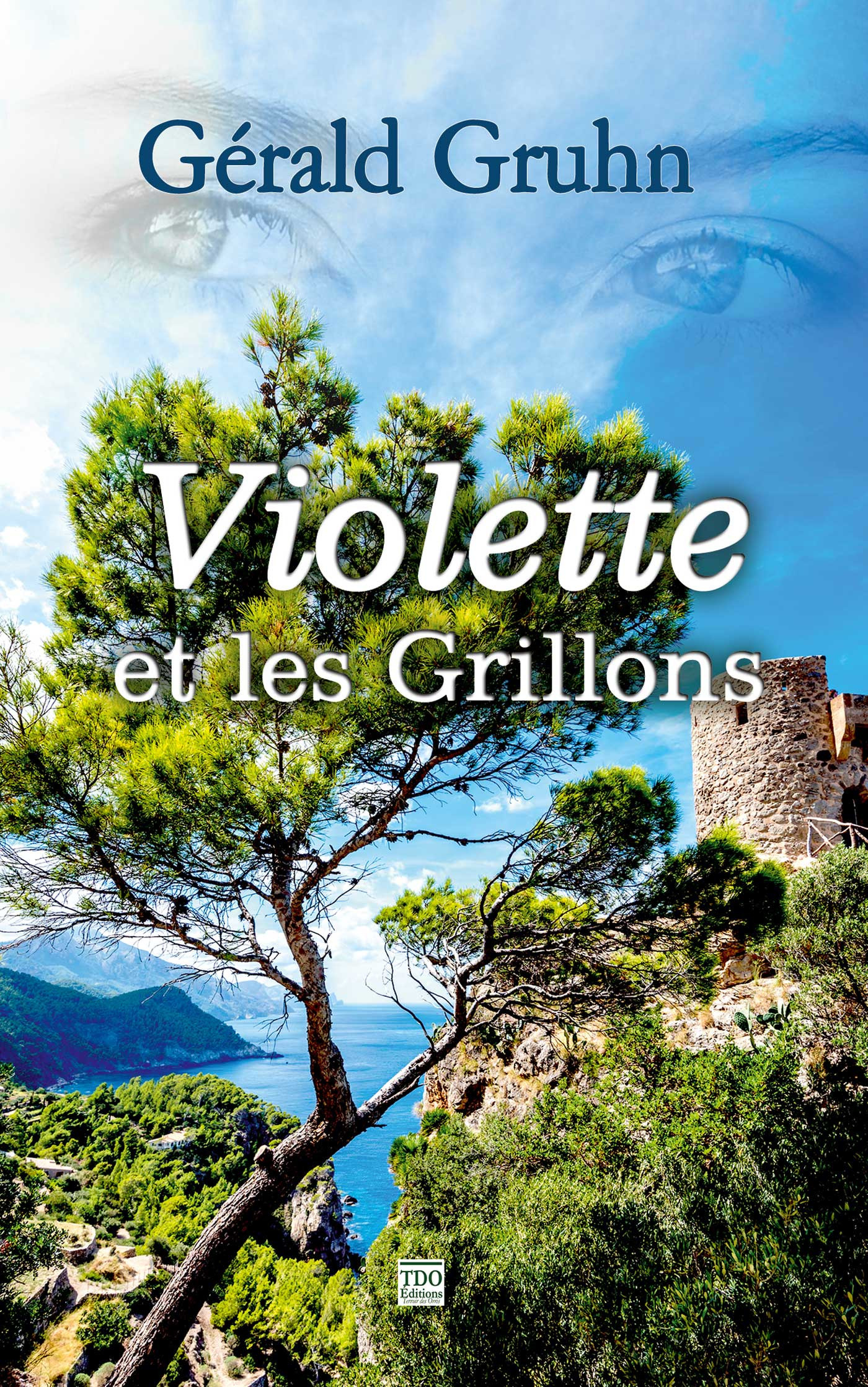 ebook cover of Violette et les Grillons, by Gérald Gruhn