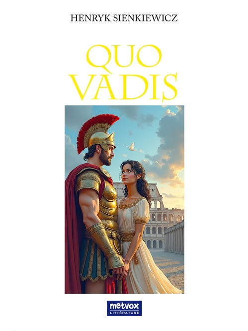 ebook cover of Quo Vadis, by Henryk Sienkiewicz