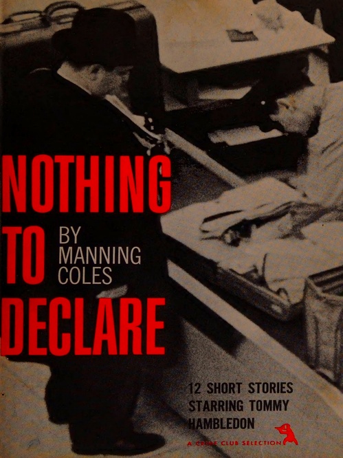 Couverture ebook de Nothing to Declare, de Manning Coles