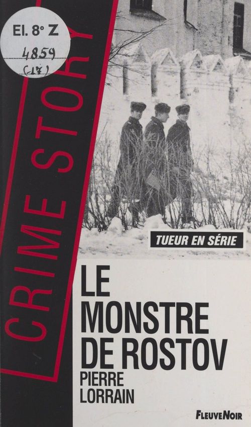 ebook cover of Le monstre de Rostov, by Pierre Lorrain