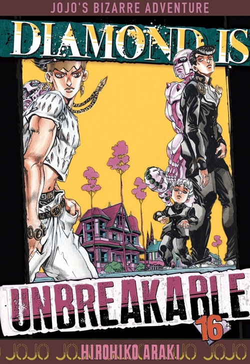 Couverture ebook de Jojo's - Diamond is unbreakable T16, de Hirohiko Araki
