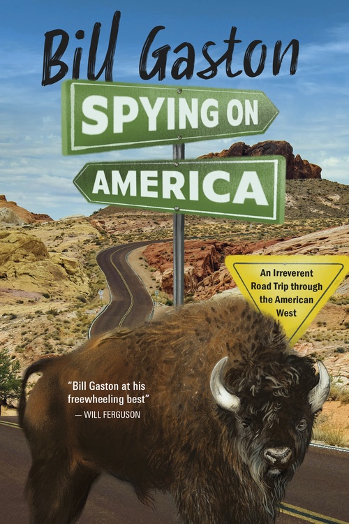 Couverture ebook de Spying on America, de Bill Gaston