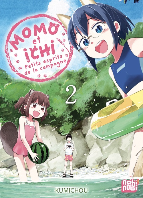 Couverture ebook de Momo et Ichi : Petits esprits de la campagne T02, de Kumicho