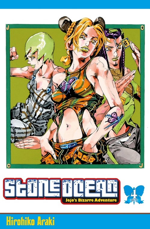 Couverture ebook de Jojo's - Stone ocean T04, de Hirohiko Araki