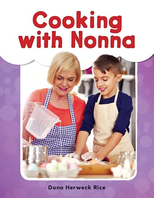 ebook cover of Cooking with Nonna, by Dona Herweck Rice