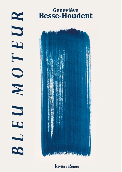ebook cover of Bleu moteur, by Geneviève Besse-Houdent