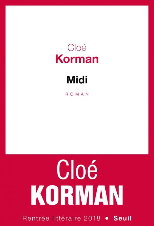Couverture ebook de Midi, de Cloé Korman