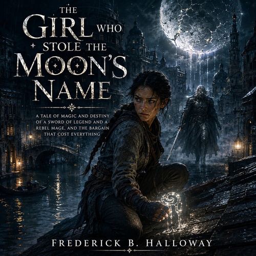 Couverture audiobook de The Girl Who Stole the Moon's Name, de Lyra Ashwyn
